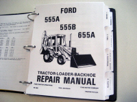 Ford 655a backhoe engine #7