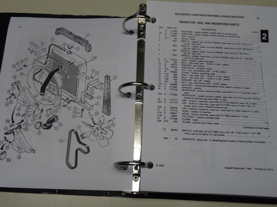 Case 580e Backhoe Parts Diagram