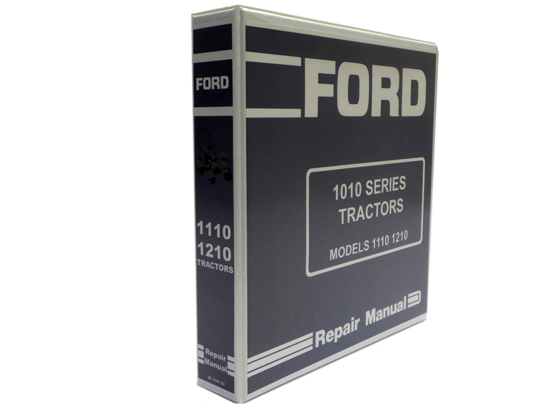 Ford 1110, 1210 Tractor Factory Service Manual Repair Shop Book NEW