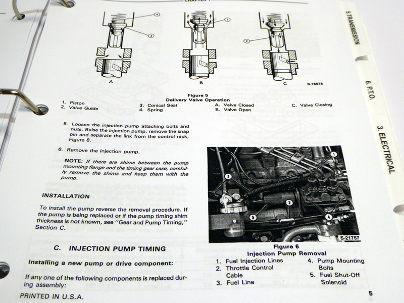 Ford 1120, 1220 Tractor Factory Service Manual Repair Shop Book NEW