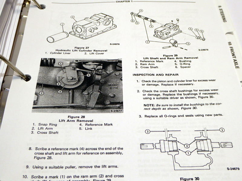 Ford 1920 and 2120 Tractor Factory Service Manual Repair Shop Book NEW