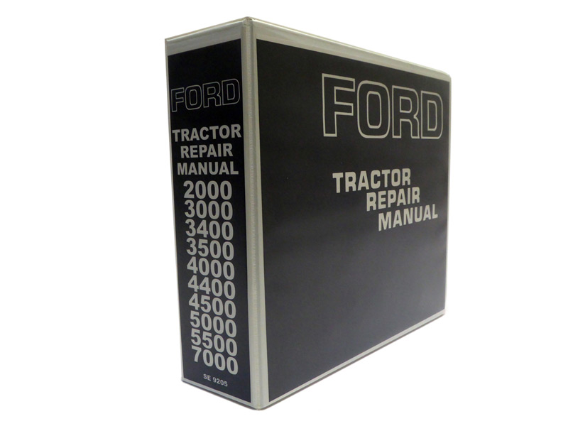 Ford 2000, 3000, 4000, 5000 7000 Tractor Service Manual Repair Shop